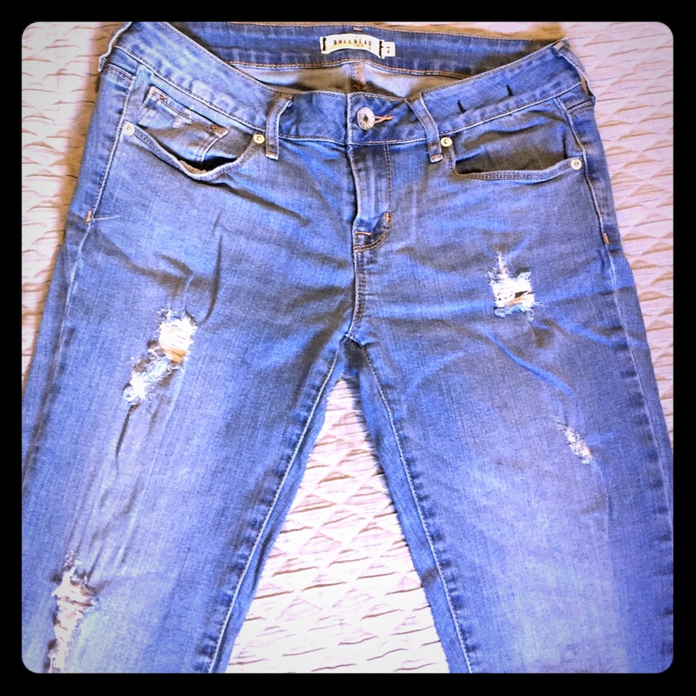 Distressed Skinny Jeans