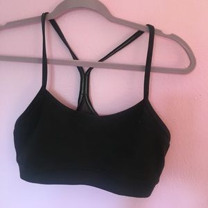 Power Y bra LuluLemon black
