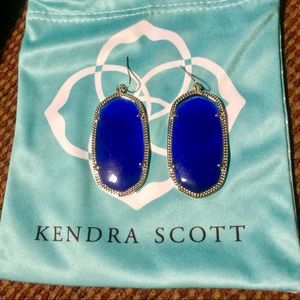 Kendra Scott Danielle Earrings in Cobalt