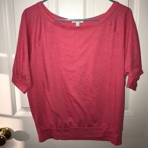 Soft cotton pink short sleeve