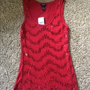 NWT Rue21 Sequin Tank Top