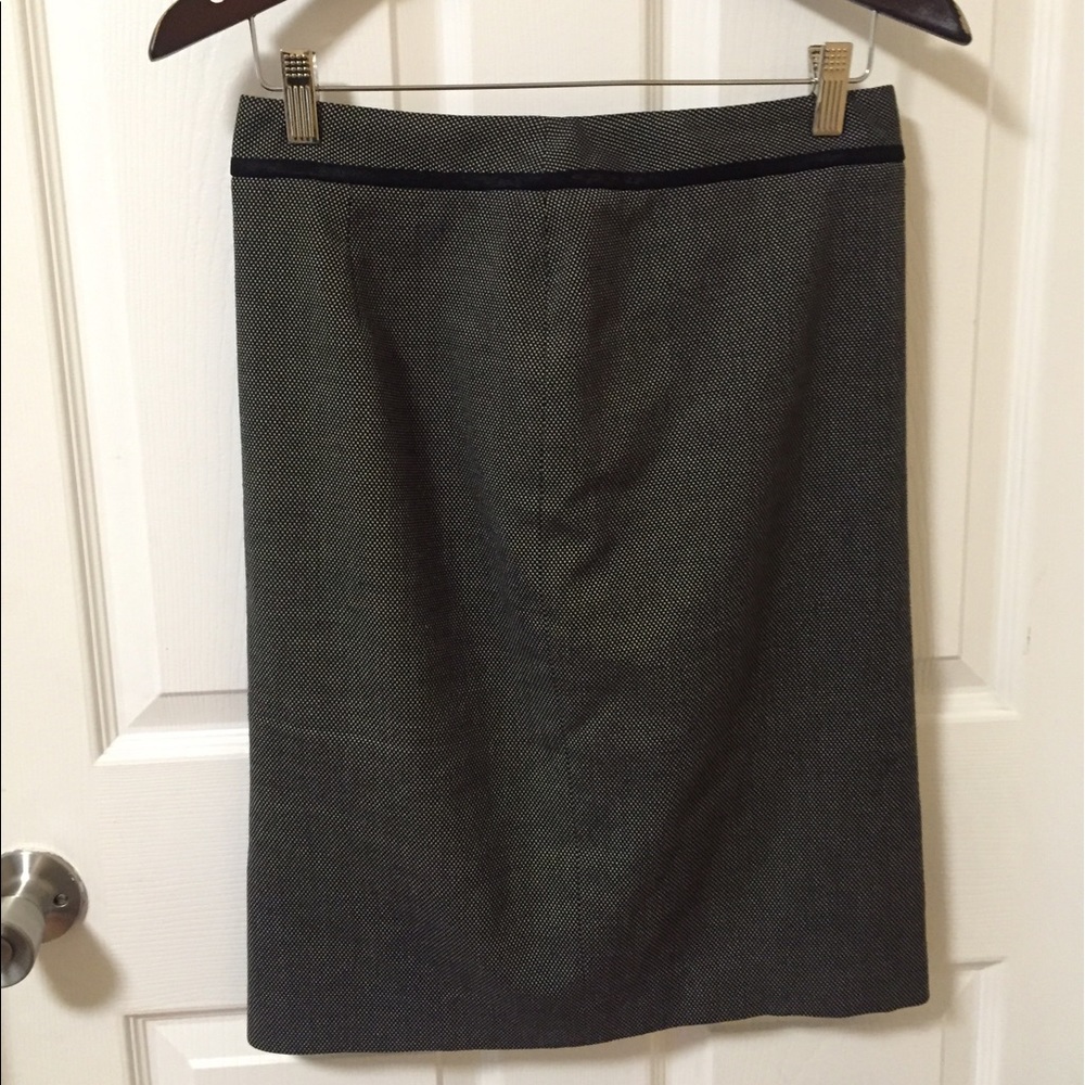 Nine West Suit Pencil Skirt Dark Grey