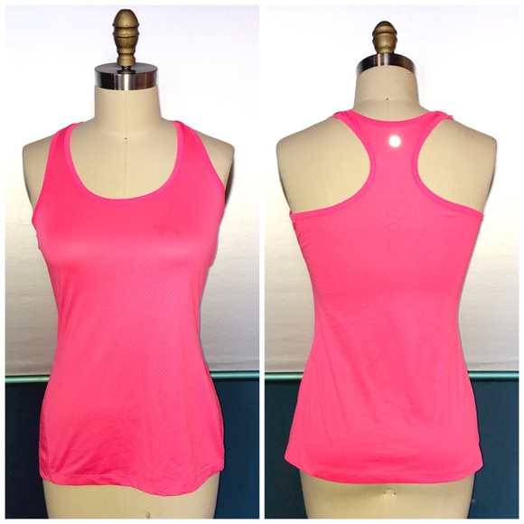Bally Tops Bally Total Fitness Hot Pink Workout Tank Top