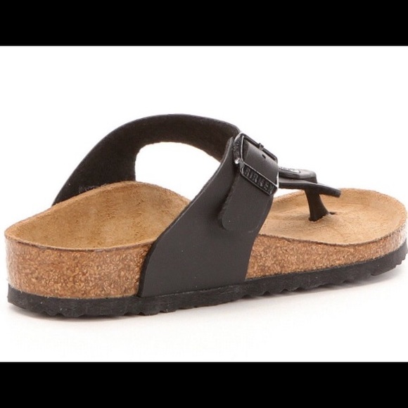 Birkenstock sandals thongs new EU size 40 black sandals Birkenstock slip on shoe - Picture 2 of 3