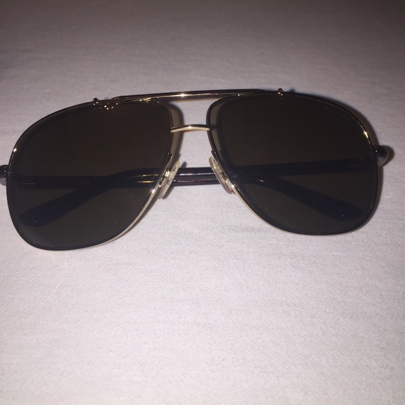 NWOT Tom Ford Adrian Metal aviator sunglasses - Picture 8 of 8