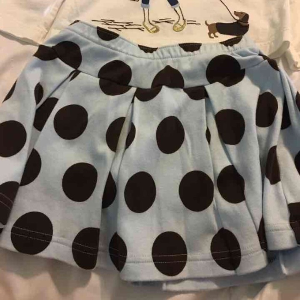 🦋SOLD🦋Gymboree Skirt Top Outfit 4T - Picture 3 of 4