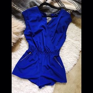 Blue Romper