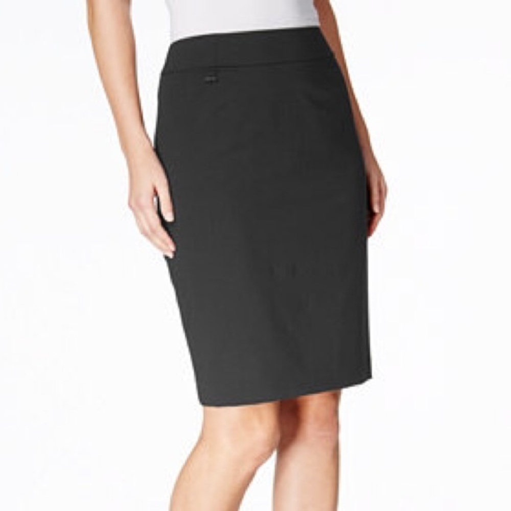 Calvin Klein Charcoal Pencil Skirt - Worn Once