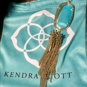 Kendra Scott Rayne necklace in Clear Iridescent