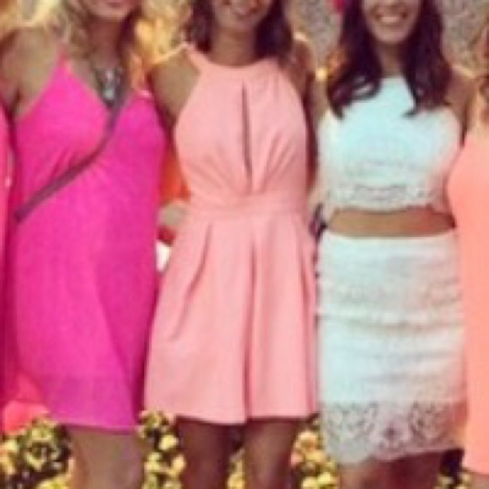 Bubblegum pink dress