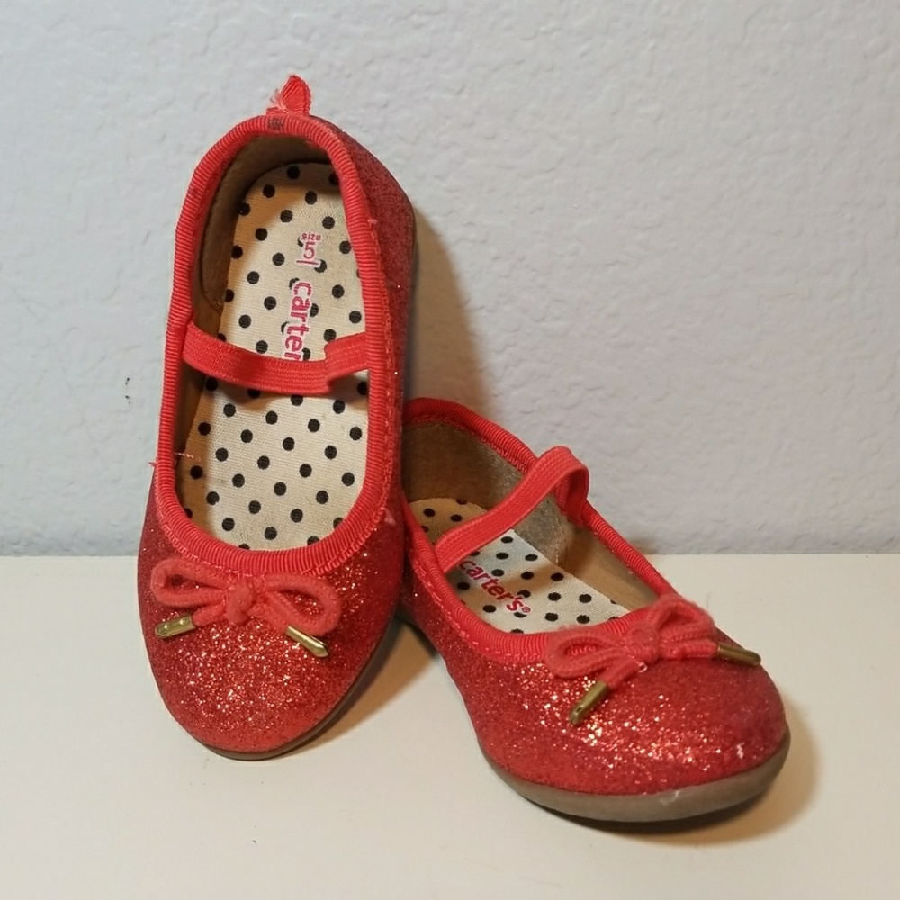 CARTER'S RED DORTHY SHOES