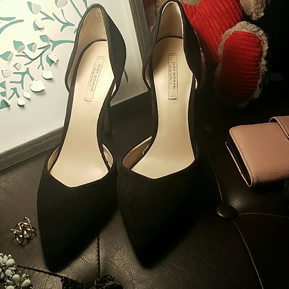 GORGEOUS Zara Woman high heels sz 7.5 - Picture 5 of 8