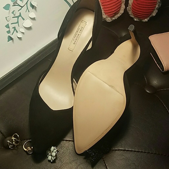 GORGEOUS Zara Woman high heels sz 7.5 - Picture 6 of 8