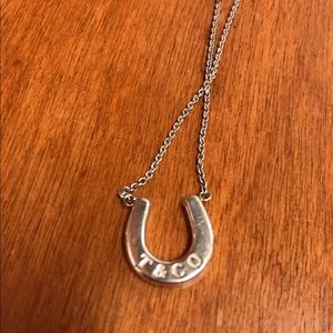 Tiffany & Co Horseshoe Necklace, Sterling Silver