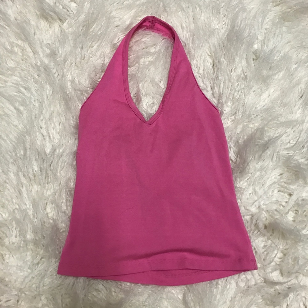 Hot Pink Halter Top