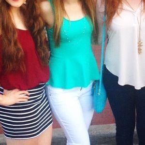 Express peplum tank!