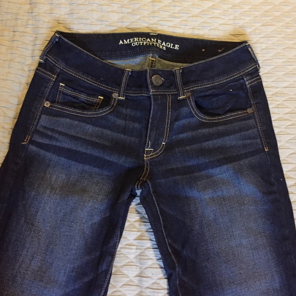 Dark wash jeans