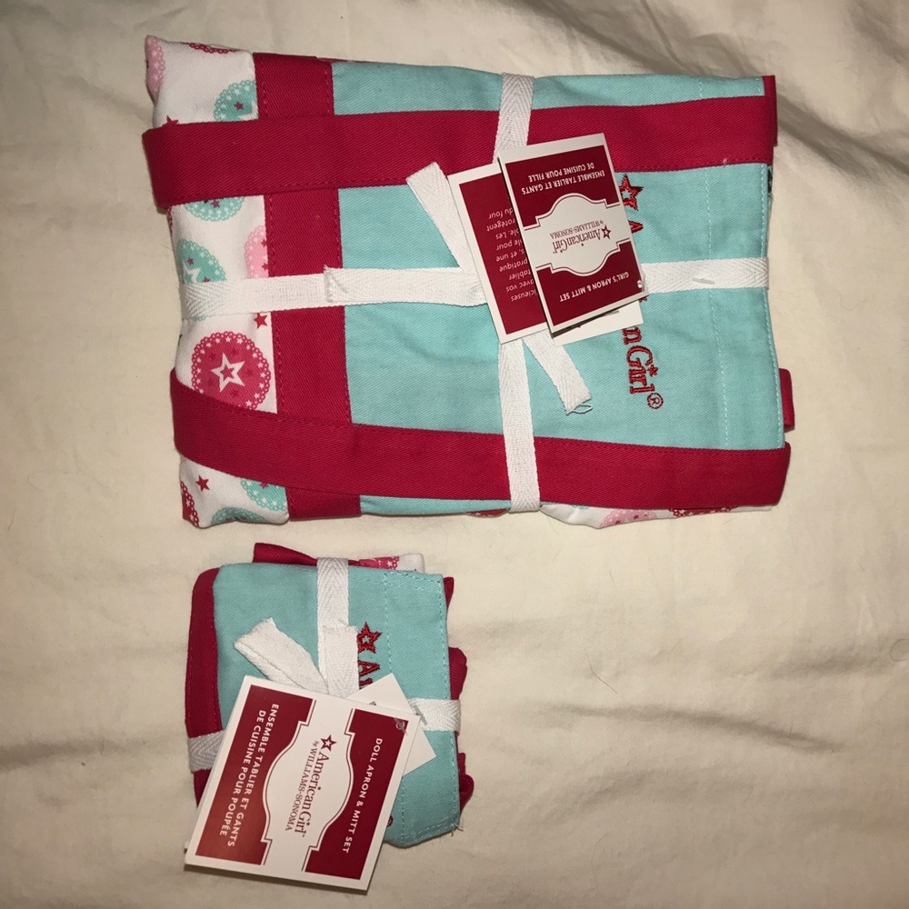 NEW AMERICAN GIRL WILLIAMS-SONOMA 4 pc BAKING set - Picture 3 of 7