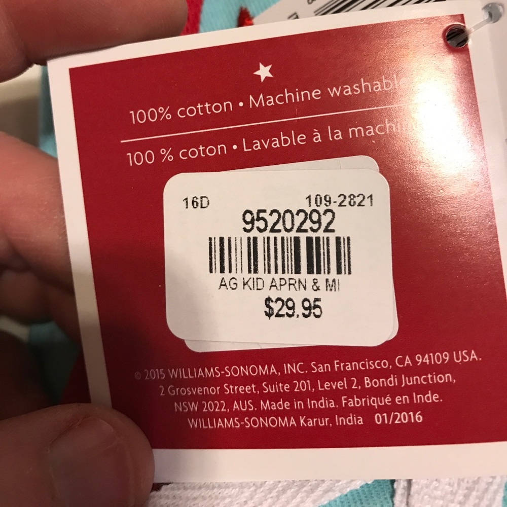 NEW AMERICAN GIRL WILLIAMS-SONOMA 4 pc BAKING set - Picture 6 of 7