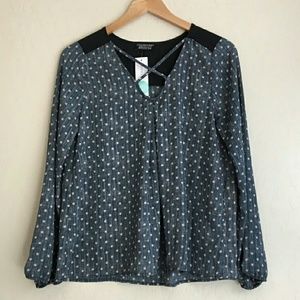 Navy Blouse