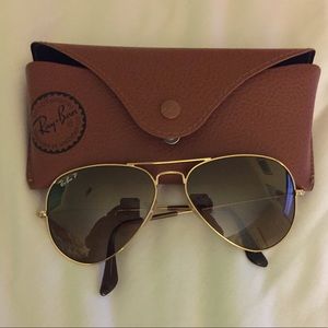 Ray ban aviators good condition!!