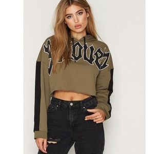 Topshop croptop sweatshirt