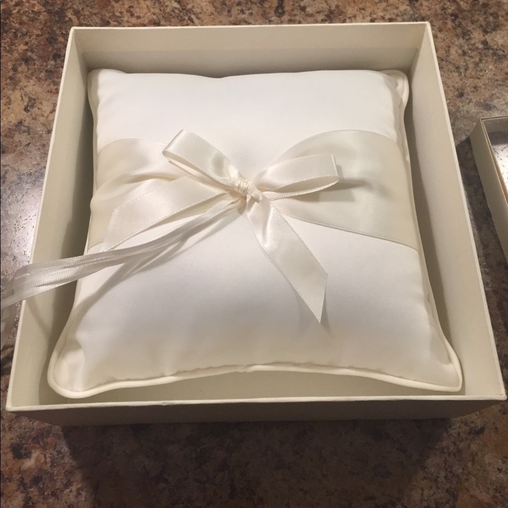 Davids bridal ring bearer pillow