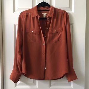 J.Crew Blyth Silk Blouse