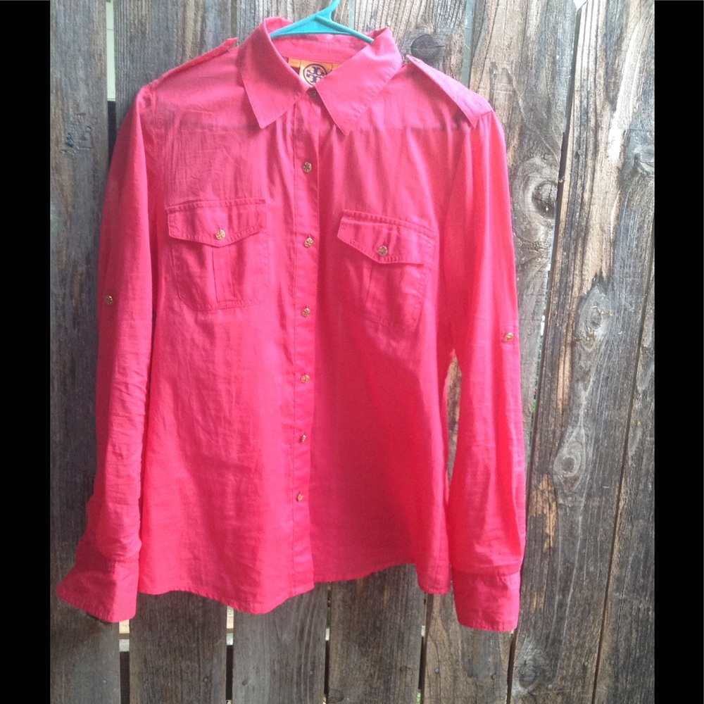 Tory Burch-Hot pink blouse
