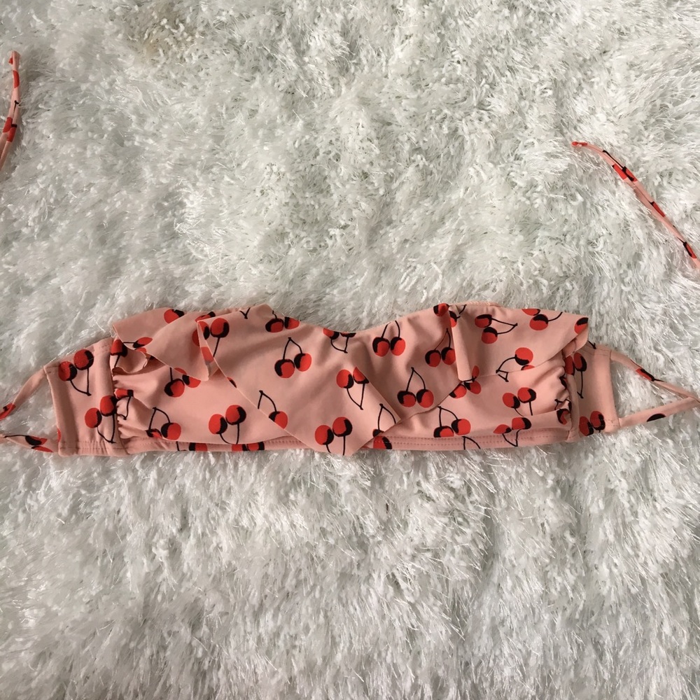 Cherry Bikini Top Padded