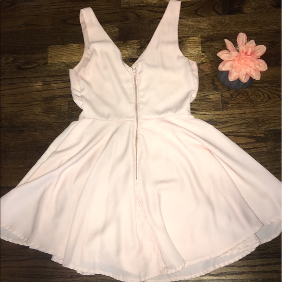 Charlotte Russe Layered Chiffon Skort Romper - Picture 3 of 4