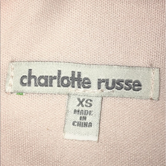 Charlotte Russe Layered Chiffon Skort Romper - Picture 4 of 4