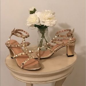Studded Gladiator Sandals!