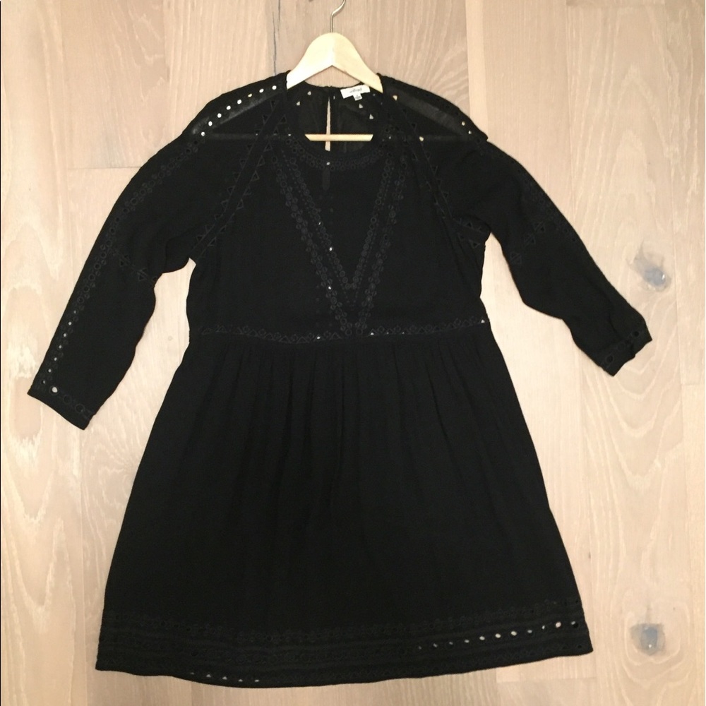 Aritzia Wilfred black dress