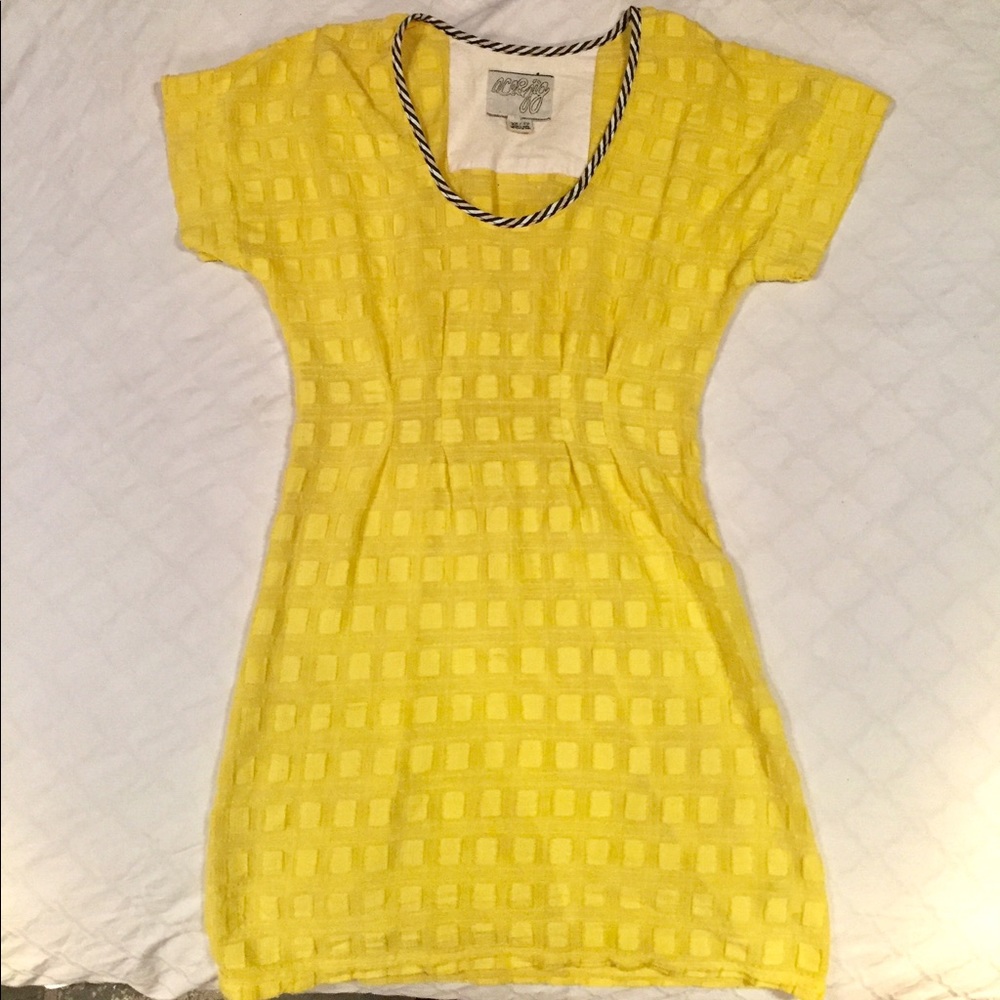 Ace and Jig Yellow day dress
