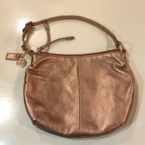 EUC Rose gold satchel.