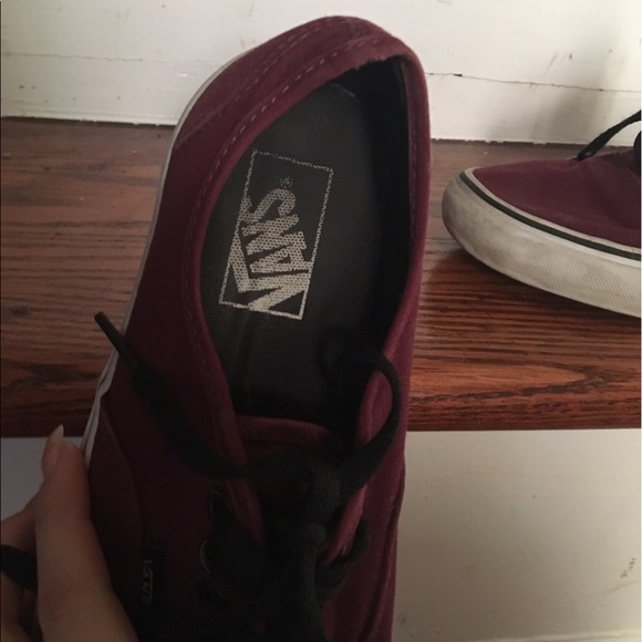 Red Vans - Picture 2 of 4