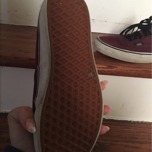 Red Vans - Picture 3 of 4