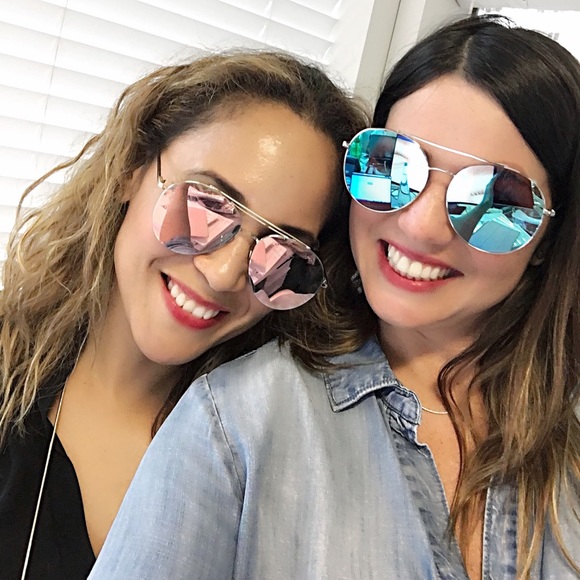 💝*Last 1🌸AVIATOR MIRRORED SUNNIES - Picture 3 of 4