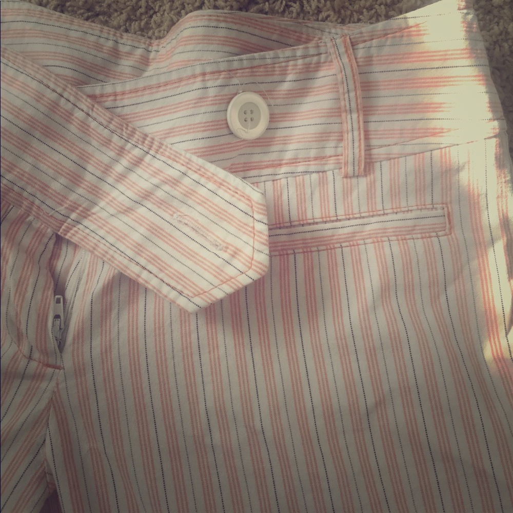 Pinstripe Goucho Pants