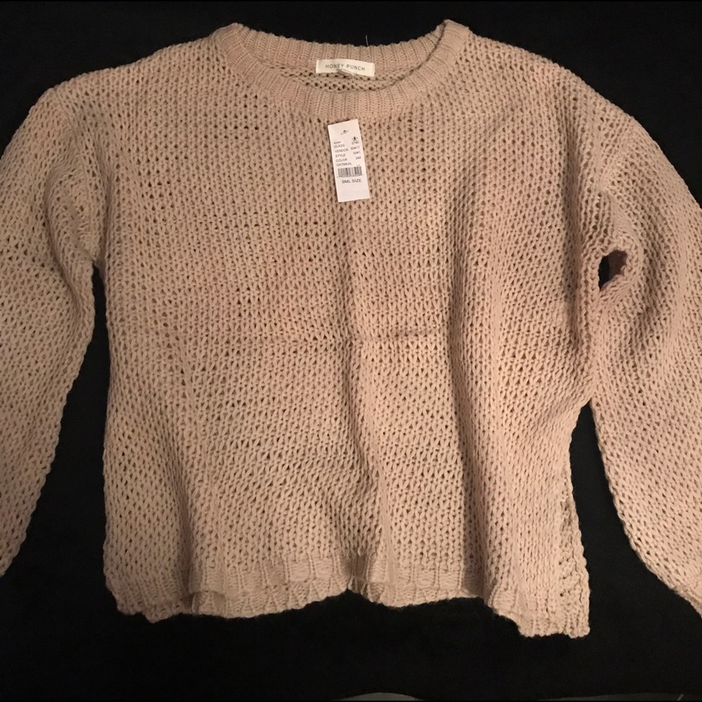 Tan Sweater