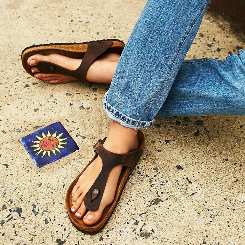 ⚡️🆕NWT Birkenstock Black Gizeh Sandals⚡️