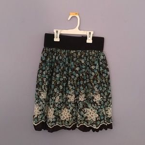 Floral skirt