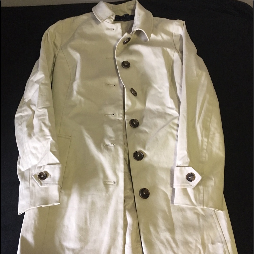 Brooks Brothers Classic Trench Size Petite 4