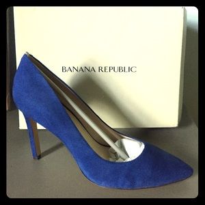 Banana Republic Ninah Colbalt Pumps
