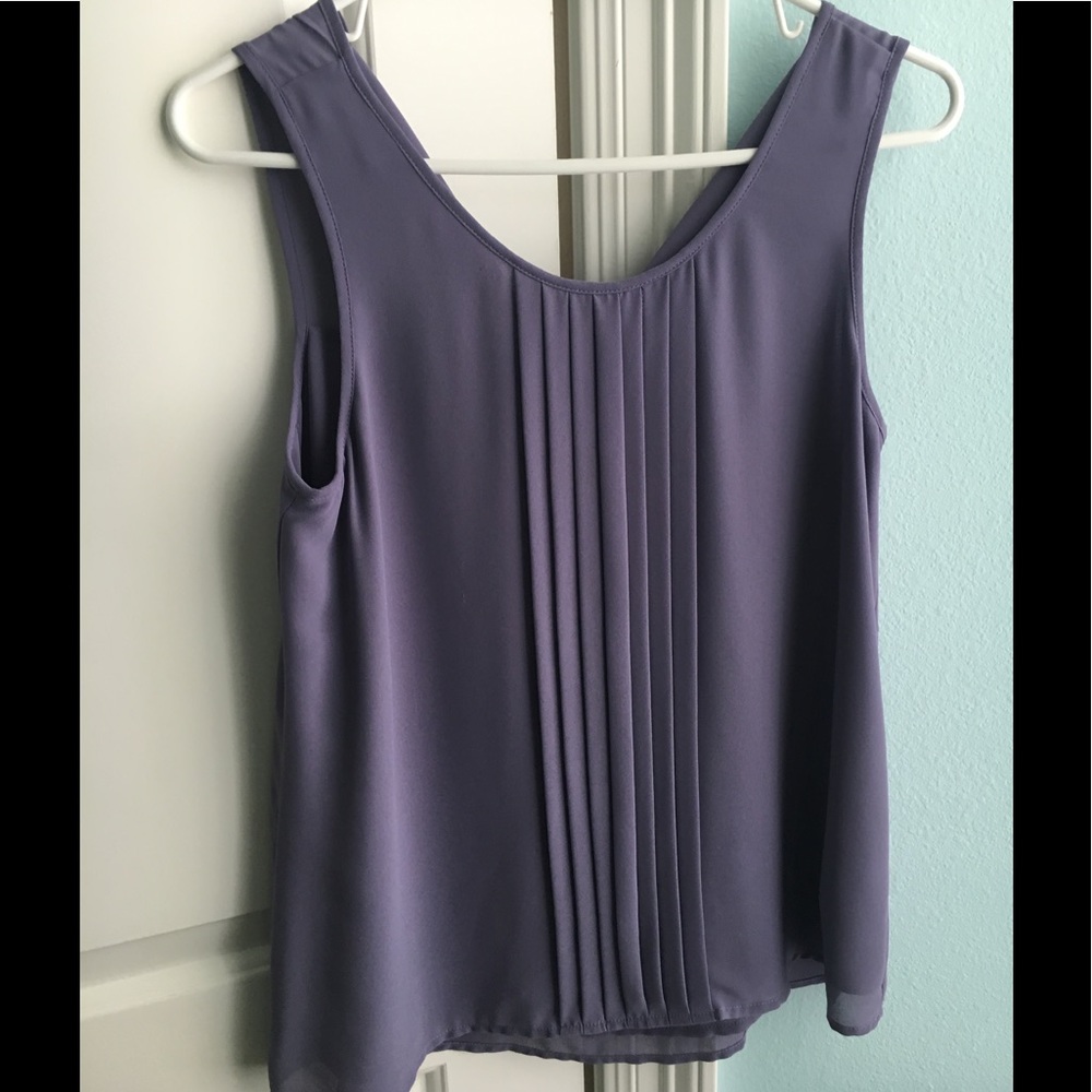 Pleated Front Blouse - NWT