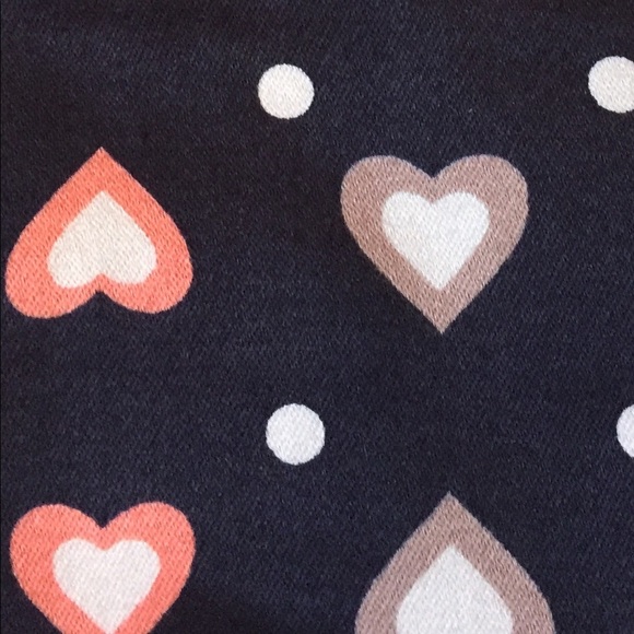 NWT J. Crew "stretch" Navy Shorts w/hearts FIRM - Picture 4 of 8