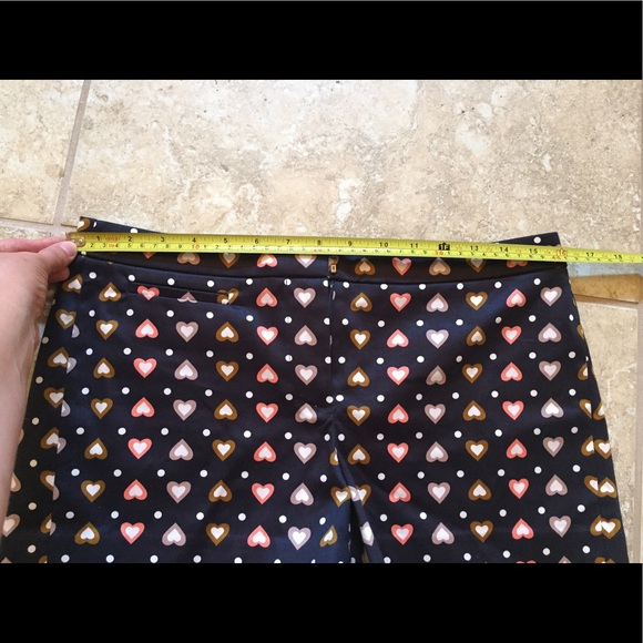 NWT J. Crew "stretch" Navy Shorts w/hearts FIRM - Picture 6 of 8