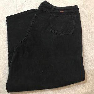 Rustler Black Jeans 48x30