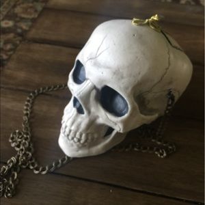 Hand crafted skull bag